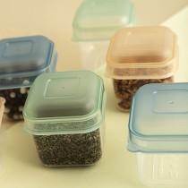 Stapelbares luftdichtes Küchenbehälterset Quid Minimal 5 x 5 x 6 cm 6 Stücke