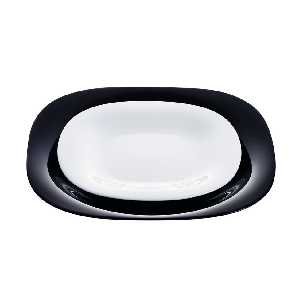 Tableware Luminarc Carine N&b White Black Glass 19 Pieces