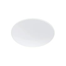 LED Flush-fitting ceiling light Philips Moire Ø 38 cm White Metal