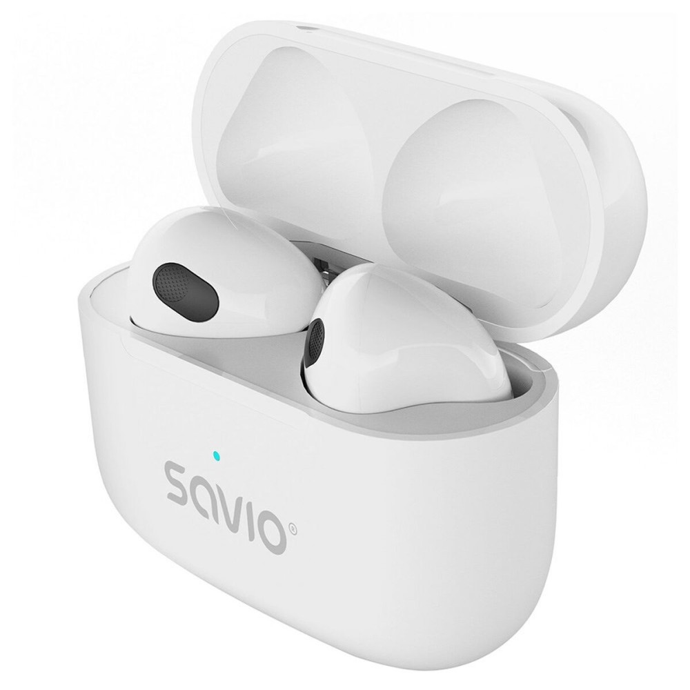 Wireless Headphones Savio TWS-01PRO White