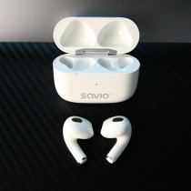 Wireless Headphones Savio TWS-01PRO White