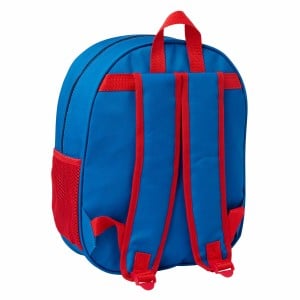 School Bag Superman Blue
