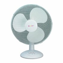Table Fan F-Air White 40 W Ø 30 x 47 cm