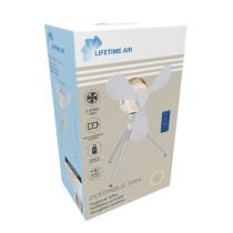 Tischventilator Lifetime Weiß 28 x 28 x 34 cm