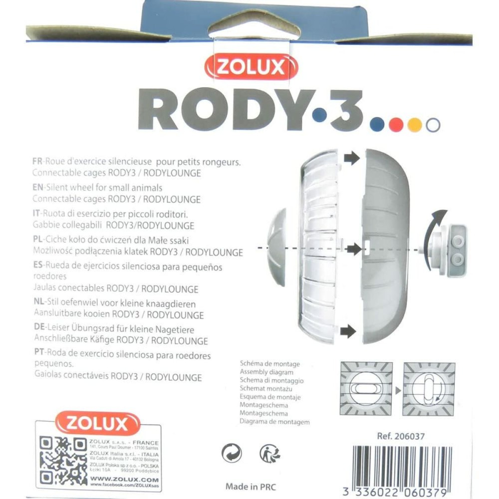 Lit pour animal domestique Zolux Plastique