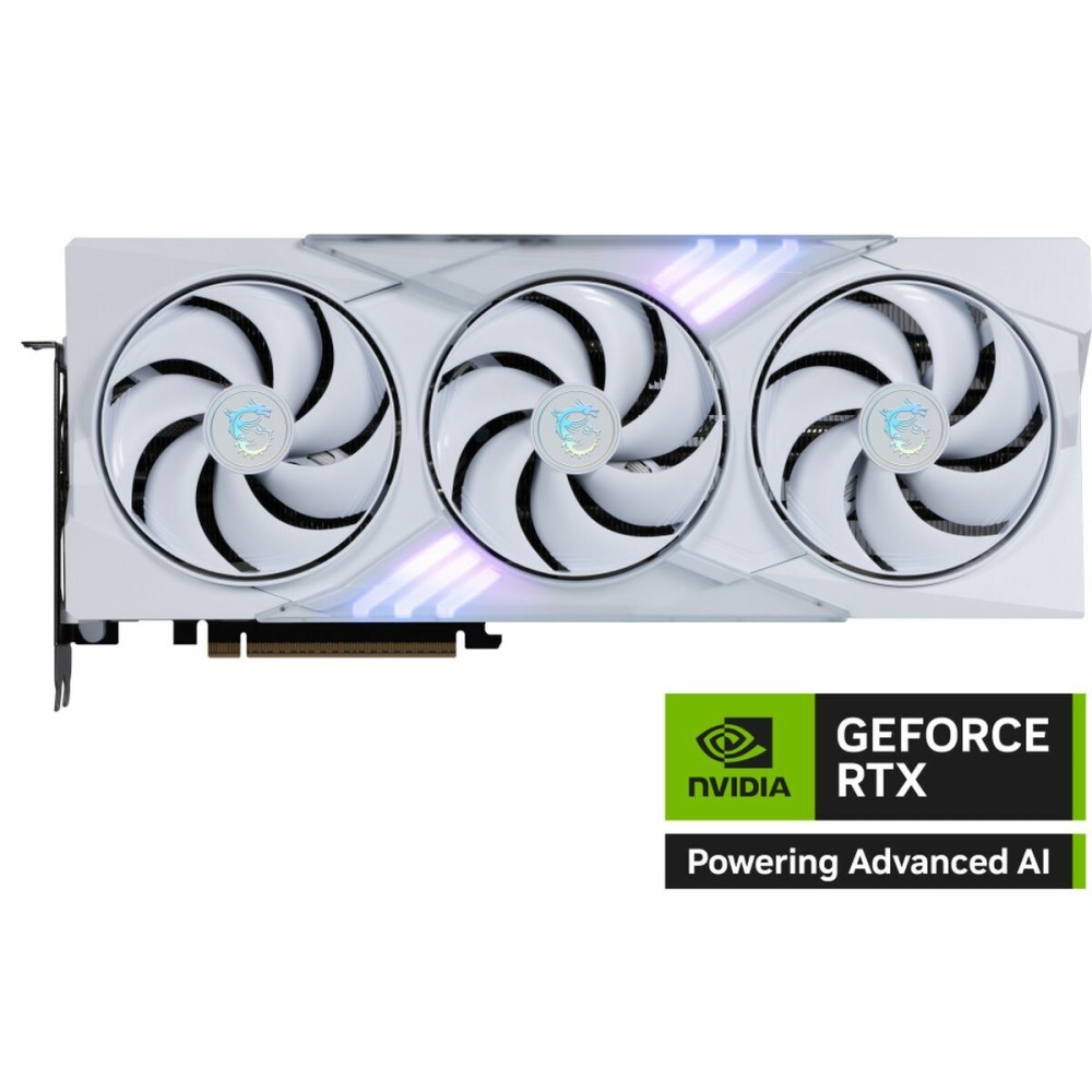 Carte Graphique MSI RTX 5080 16G GAMING TRIO OC WHI GEFORCE RTX 5080 16 GB GDDR7