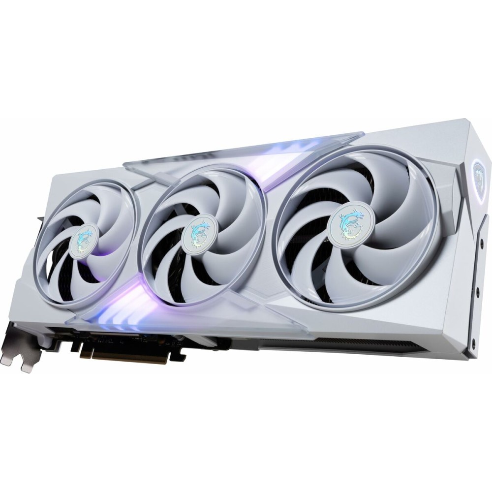 Carte Graphique MSI RTX 5080 16G GAMING TRIO OC WHI GEFORCE RTX 5080 16 GB GDDR7