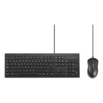 Tastatur mit Maus Kensington K75452ES Schwarz Qwerty Spanisch