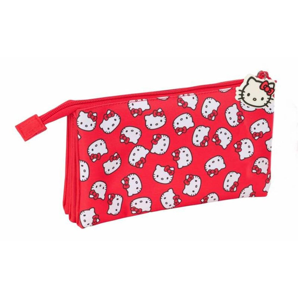 Fourre-tout Hello Kitty Iconic Blanc Rouge 22 x 12 x 3 cm
