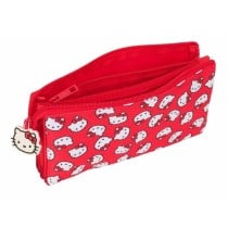 Fourre-tout Hello Kitty Iconic Blanc Rouge 22 x 12 x 3 cm