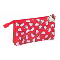Fourre-tout Hello Kitty Iconic Blanc Rouge 22 x 12 x 3 cm