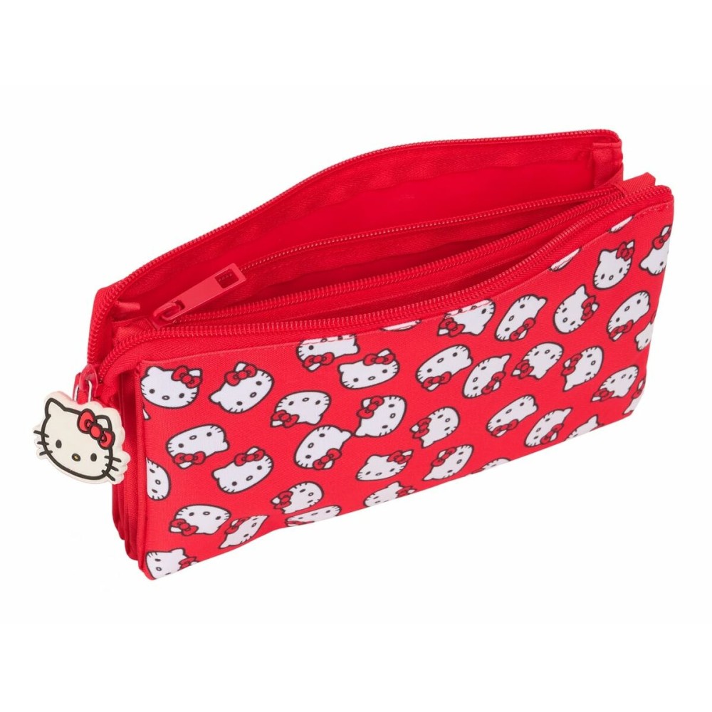Fourre-tout Hello Kitty Iconic Blanc Rouge 22 x 12 x 3 cm