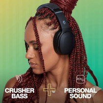 Casques Bluetooth avec Microphone Skullcandy S6EVW-N740 Noir