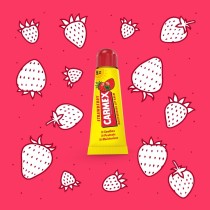 Moisturising Lip Balm Carmex Carmex Strawberry Yellow Red