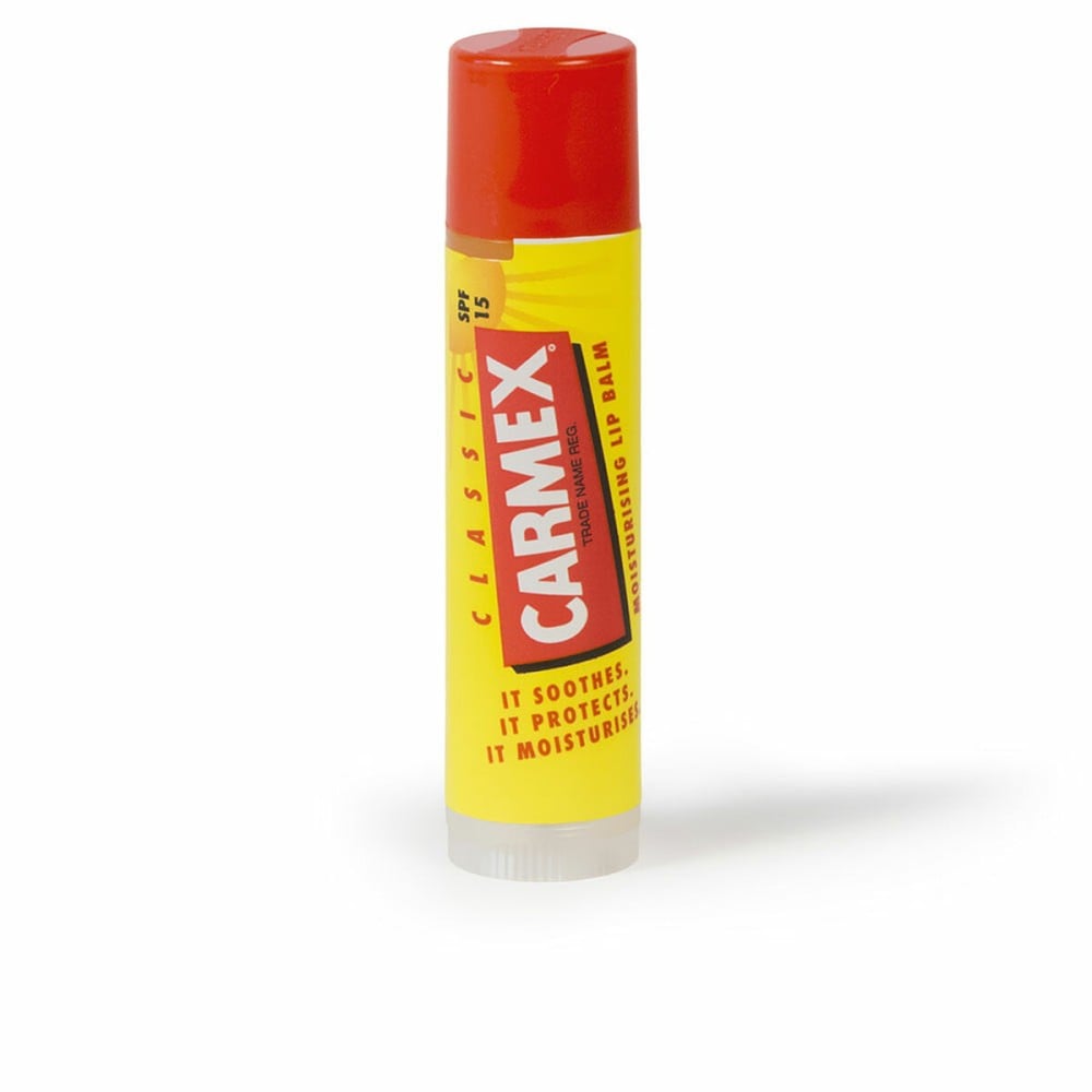 Moisturising Lip Balm Carmex Classic Yellow Black Spf 15 Stick