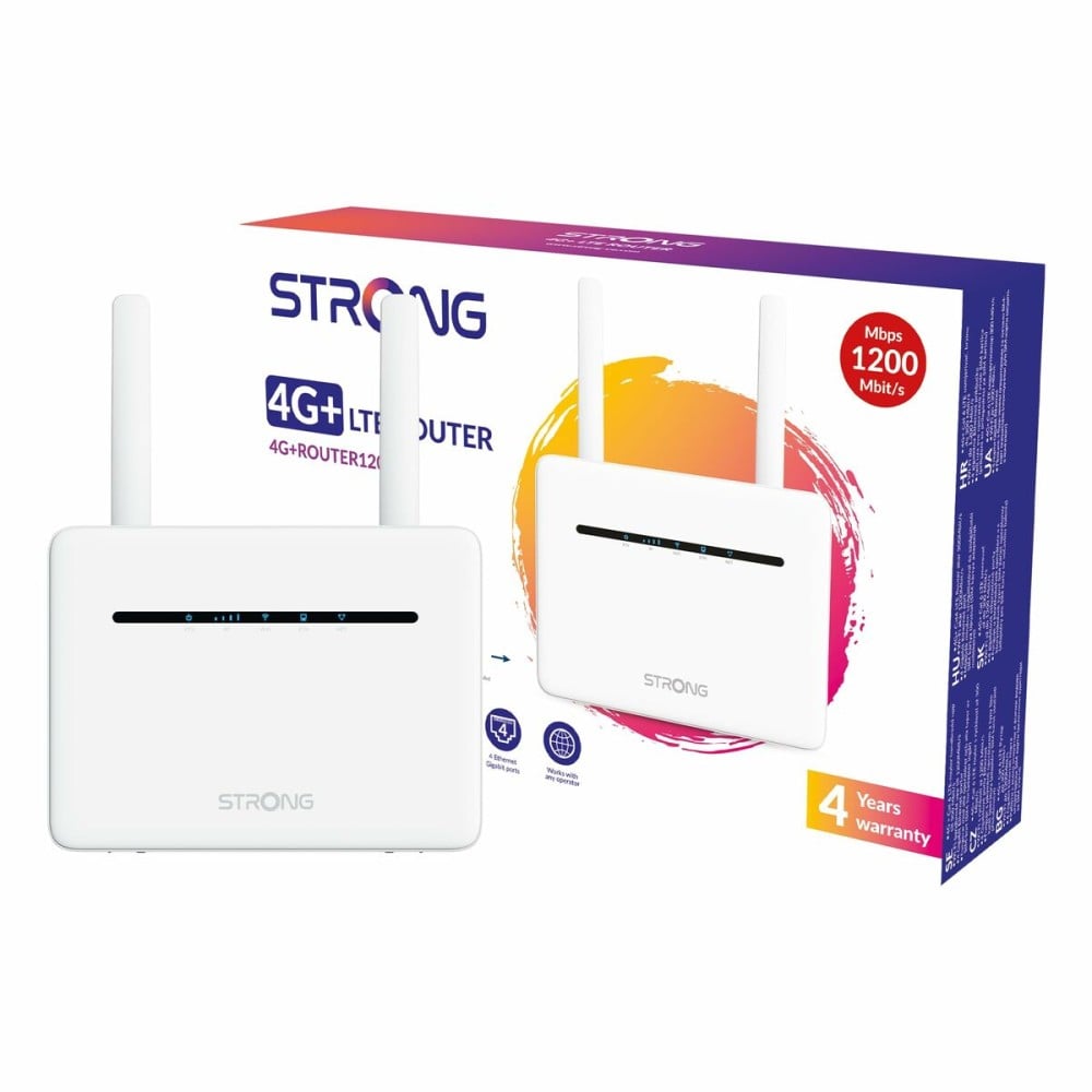 Router STRONG 4G+ROUTER1200 Blanc