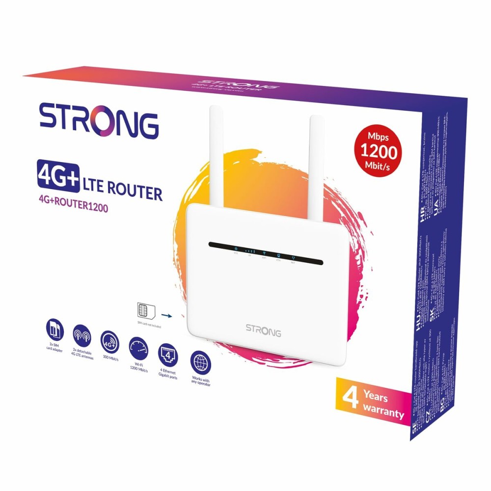 Router STRONG 4G+ROUTER1200 Blanc