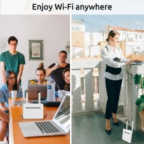 Router STRONG 4G+ROUTER1200 Weiß