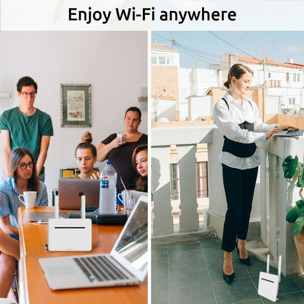 Router STRONG 4G+ROUTER1200 Blanc