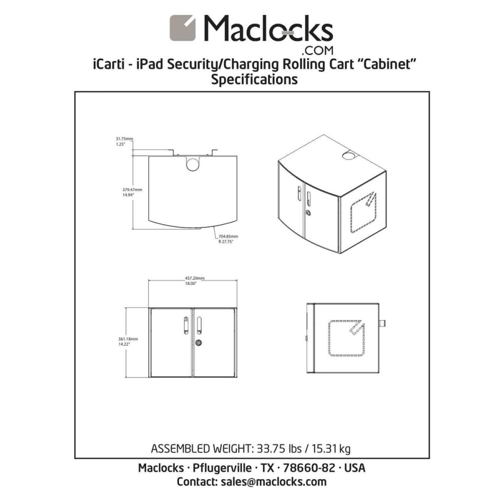 Laptopladekabel Compulocks DUO-EU