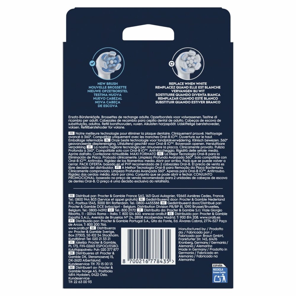 Replacement Head Oral-B