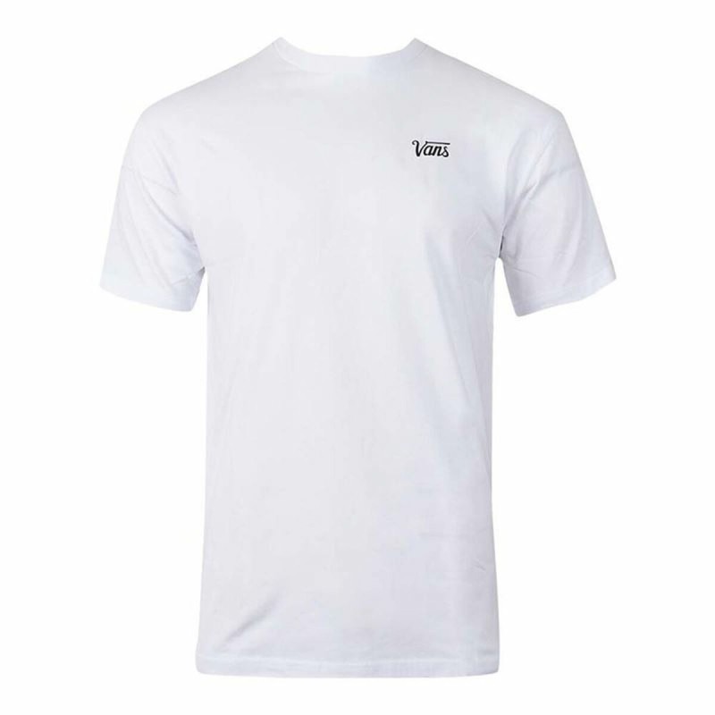 Child's Short Sleeve T-Shirt Vans Mini Scrip-B White