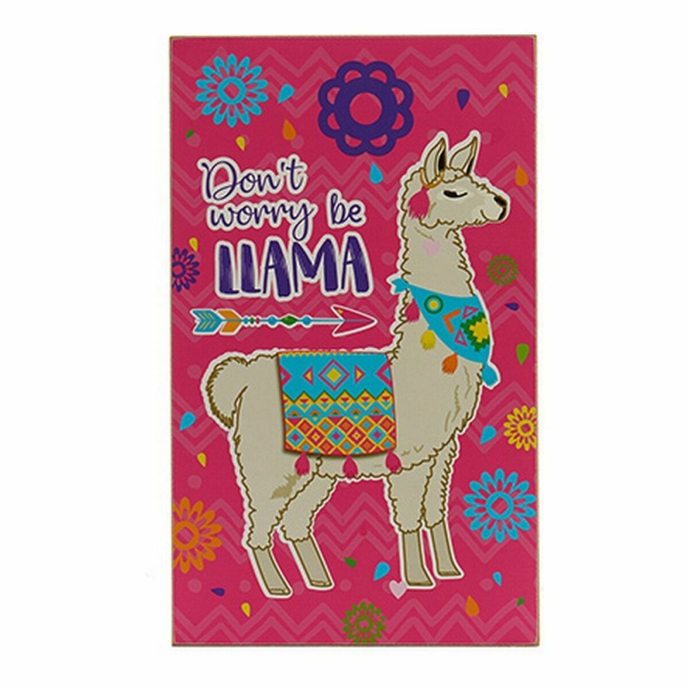 Retable décoratif Gift Decor 18HLS045 1 x 40 x 24 cm Lama (24 Unités)