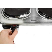 Electric Hot Plate Adler CR 6511 Black Steel 2500 W