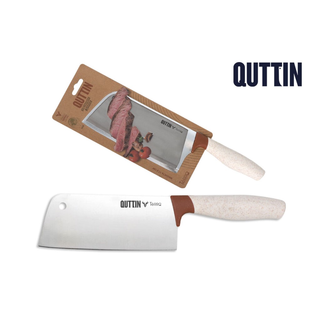 Large Cooking Knife Quttin Terra 17,5 cm (8 Units)