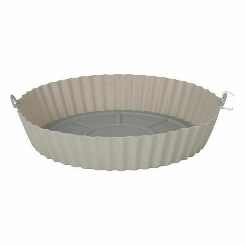 Air Fryer Basket Quttin AIR FRYER Silicone 22 x 22 x 5 cm (24 Units)