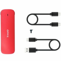 Boîtier Externe TooQ TQE-2201R Rouge