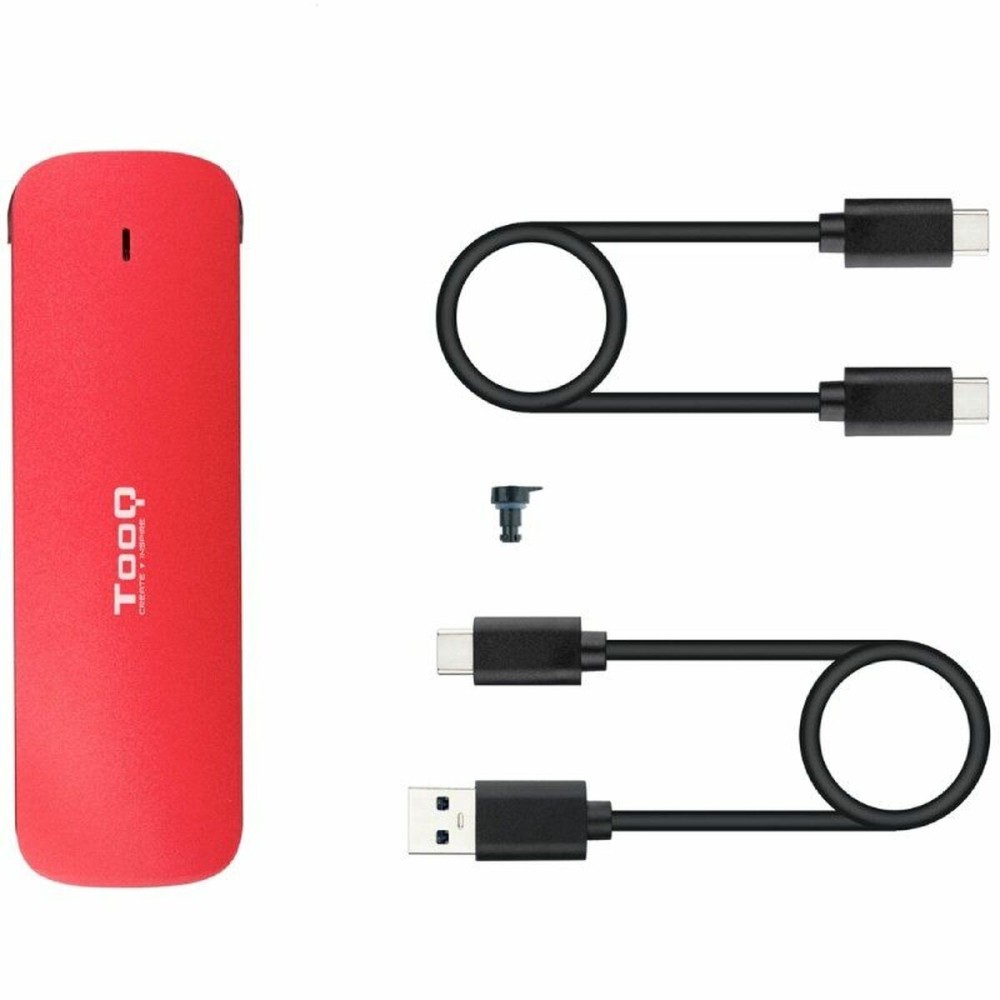 Boîtier Externe TooQ TQE-2201R Rouge