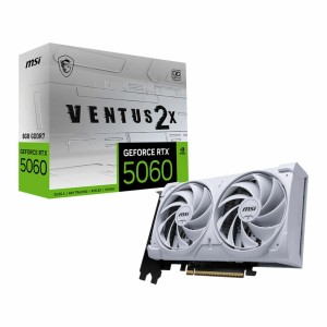 Carte Graphique MSI RTX 5060 8G VENTUS 2X OC GEFORCE RTX 5060 8 GB GDDR7