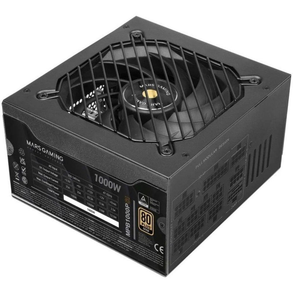 Stromquelle Mars Gaming MPB1000PSI ATX 1000 W 80 Plus Gold