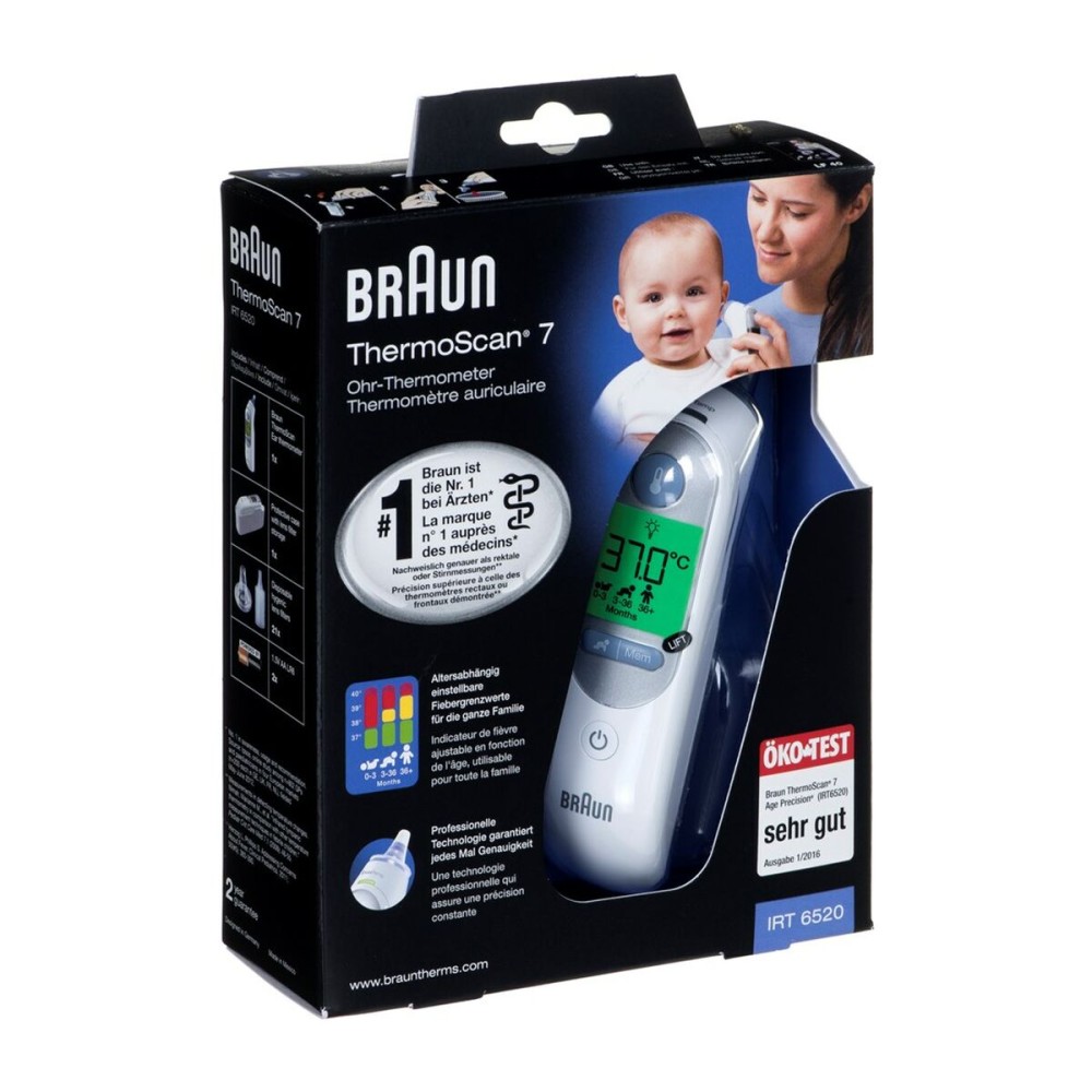 Digital Thermometer Braun IRT6520