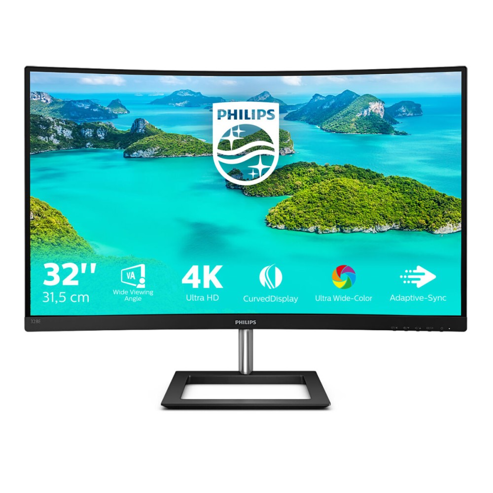 Monitor Philips 328E1CA/00 32" LED VA LCD Flicker free 50-60 Hz
