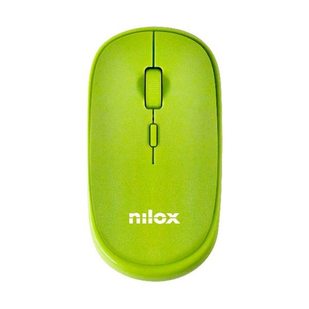 Souris Nilox NXMOWICLRGR01 Vert