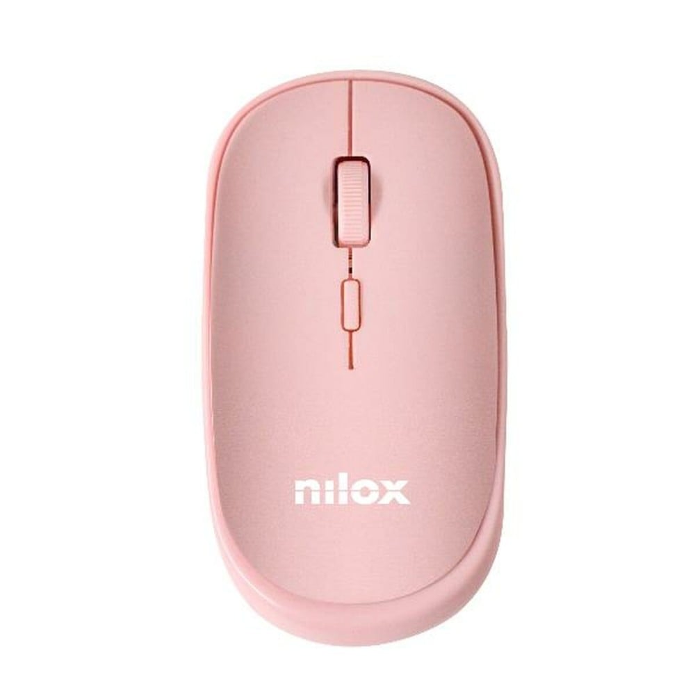 Mouse Nilox NXMOWICLRPK01 Rosa