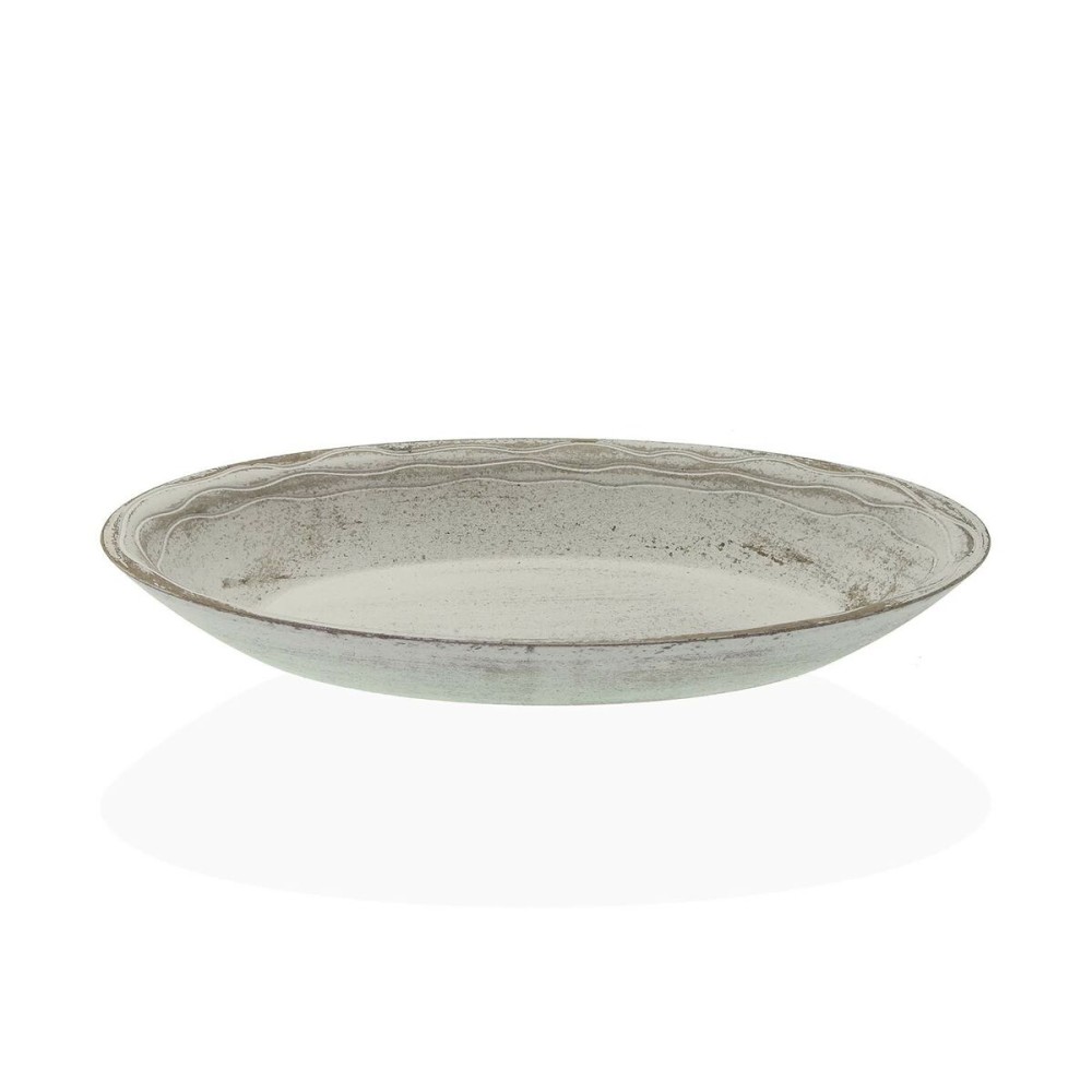 Centerpiece Versa White MDF Wood 17,5 x 9 x 35 cm