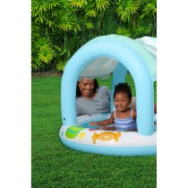 Bestway Aufblasbares Kinderbecken Eiskremstand-Ring 104x84 cm +2 Jahre Garten 52638