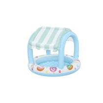 Bestway Aufblasbares Kinderbecken Eiskremstand-Ring 104x84 cm +2 Jahre Garten 52638