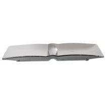 Centerpiece Alexandra House Living White Silver Ceramic 31 x 14 x 3 cm