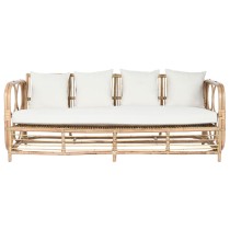 Sofa Home ESPRIT Weiß natürlich 192 x 72 x 75 cm