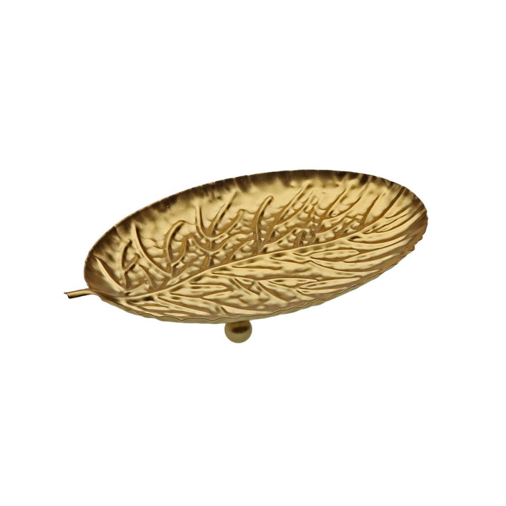 Centerpiece Versa Golden Metal 12 x 1,5 x 19 cm Sheet