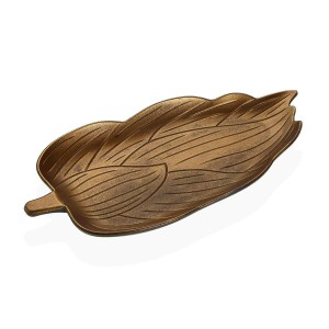 Centerpiece Versa Golden MDF Wood 18,5 x 3 x 39,5 cm Sheet