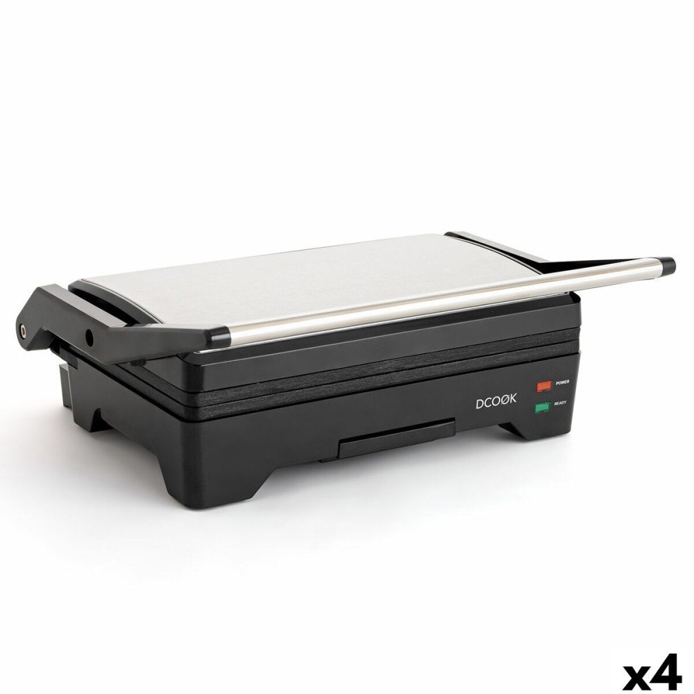 Gril contact Dcook Gallery Acier 1600 W 4 Unités