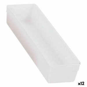 Boîte Multiusage Modulaire Blanc 30,5 x 8 x 5,3 cm (12 Unités)