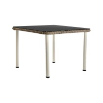 Gartenmöbel DKD Home Decor Weiß Hellbraun 190 x 190 x 70 cm