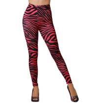 Leggings Rose Rayures