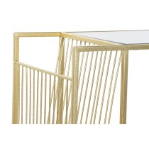 Porte-revues DKD Home Decor Doré Métal Miroir 48 x 35 x 71 cm